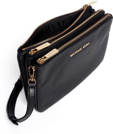 michael kors bedford gusset crossbody black|Michael michael kors bedford gusset crossbody .